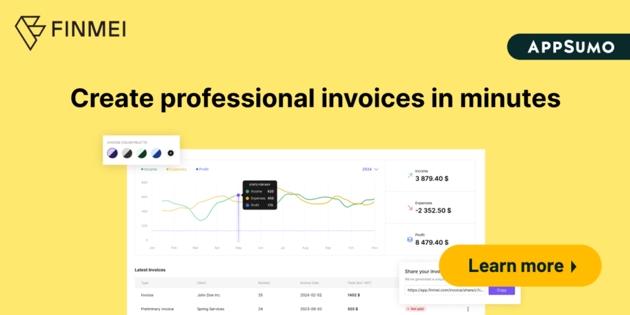 Invoice Generator by Finmei